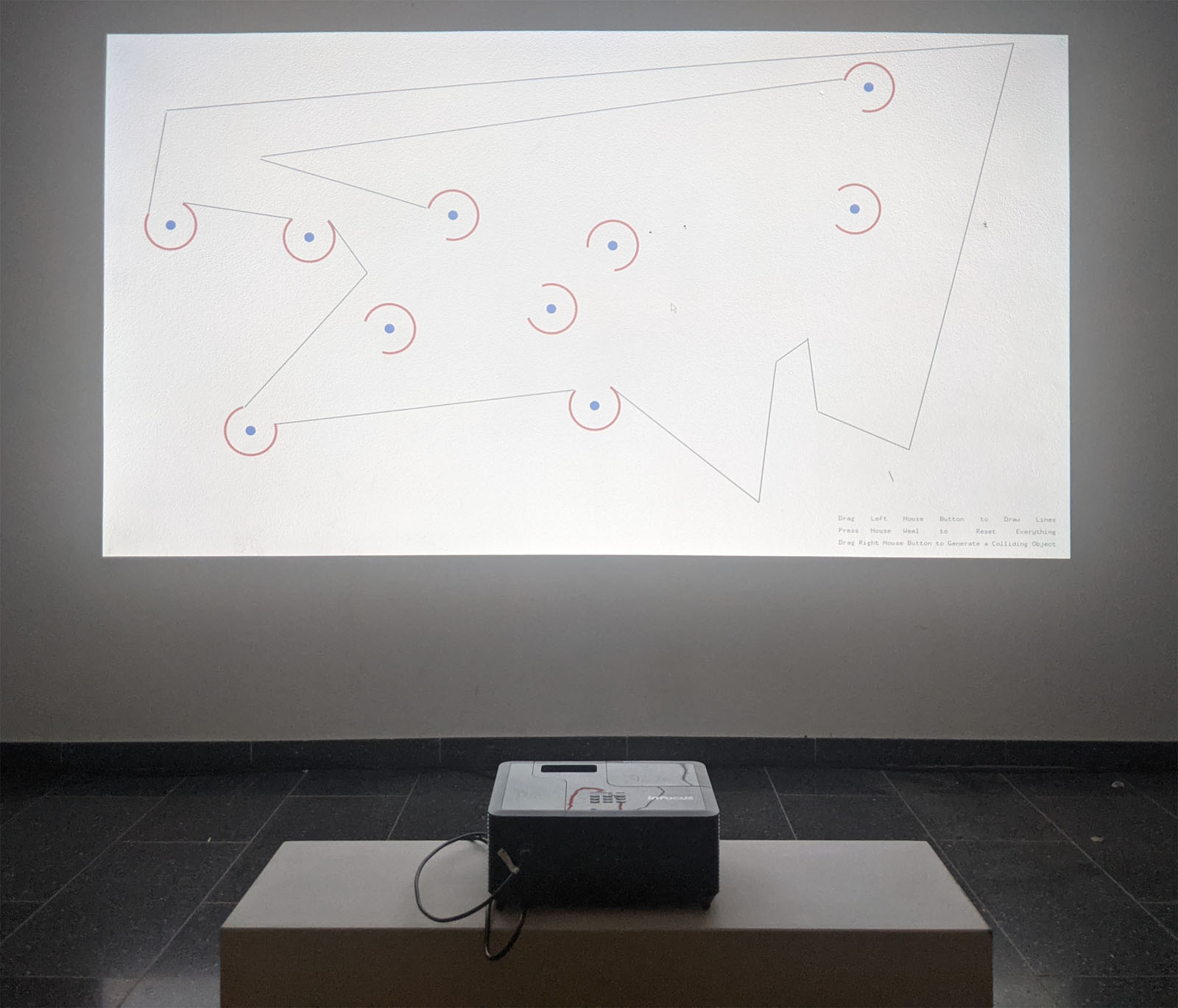 Lange Nacht der Museen Stuttgart - Data_to_light_Colliding_Objects